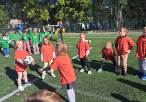 Olimpiada sportowa przedszkolaków.