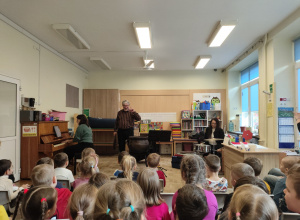 Koncert edukacyjny w Przedszkolu nr 32.