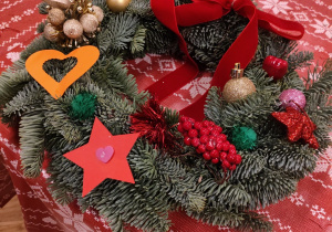 Stroik świąteczny.