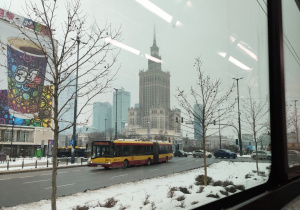 Zdjęcie Pałacu Kultury.