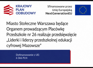 „Liderki i liderzy przedszkolnej edukacji cyfrowej Mazowsze”
